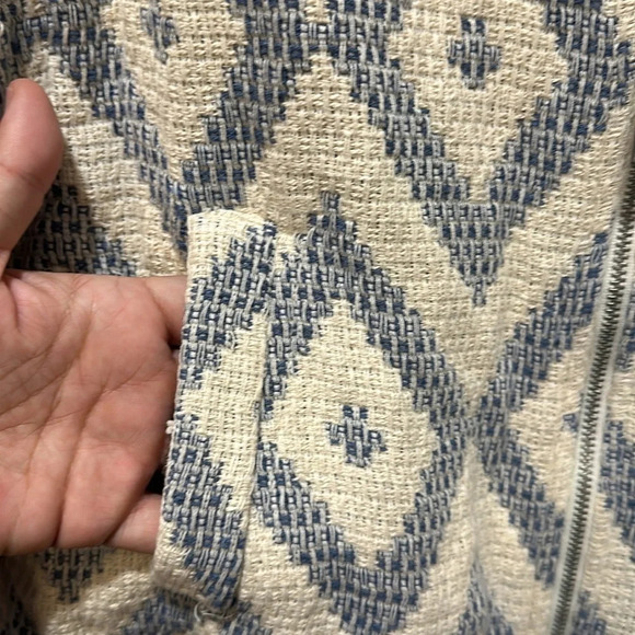 Zara Girls BEAUTIFUL woven jacket size 7/8 EUC - Picture 4 of 5